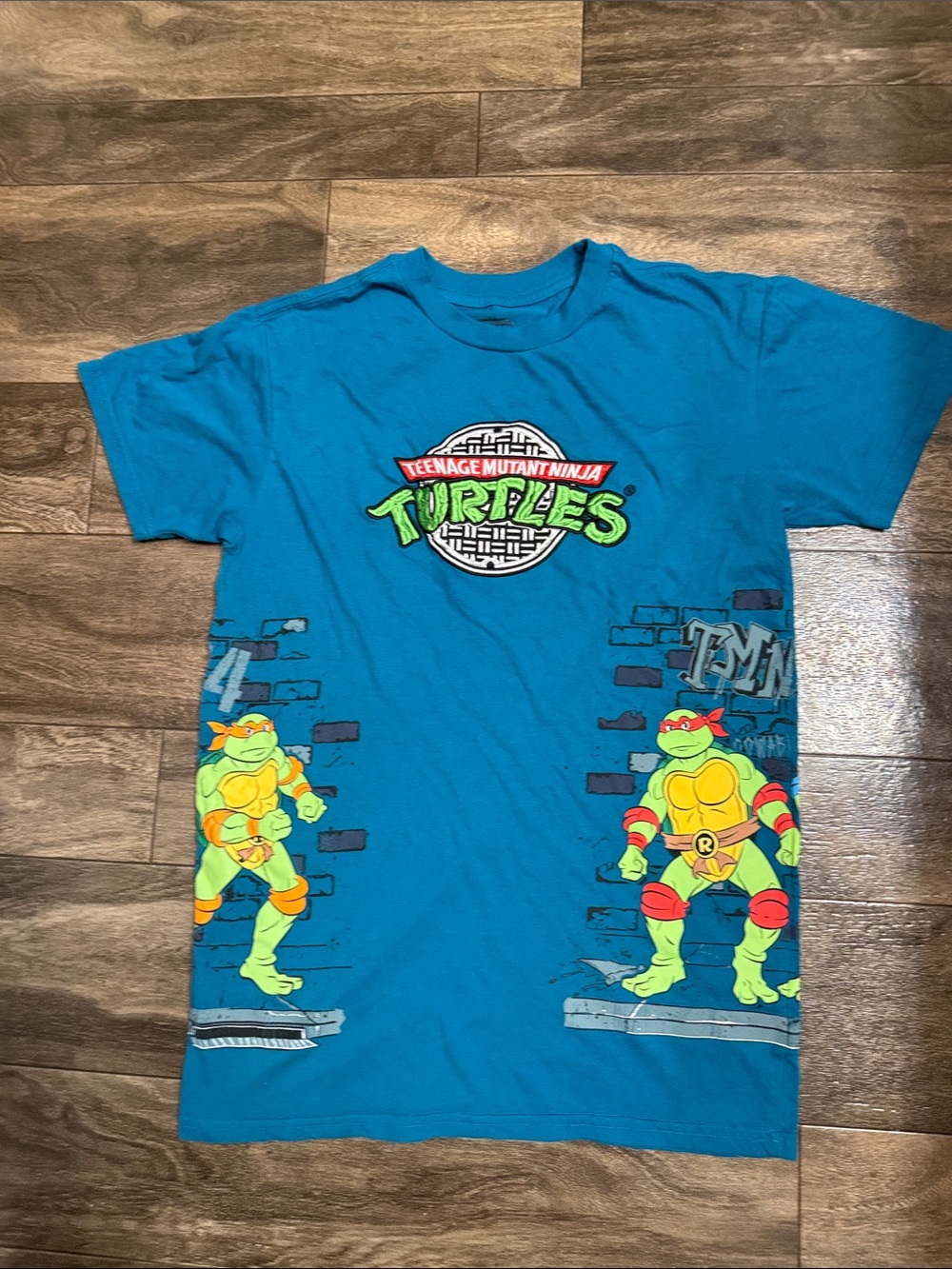 Nickelodeon Blue Teenage Mutant Ninja Turtles Graphic Tee